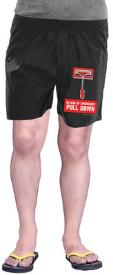 

Wear Your Opinion Printed Men's Black Boxer Shorts