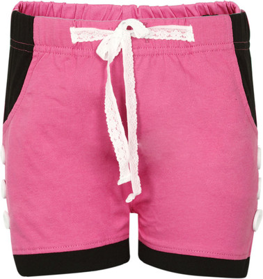 

Dreamszone Solid Women's Pink Hotpants, M.pink