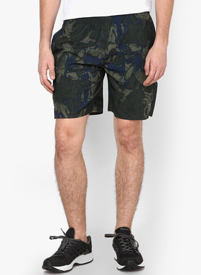 

Jack & Jones Self Design Men' Green Denim Shorts, Forest night