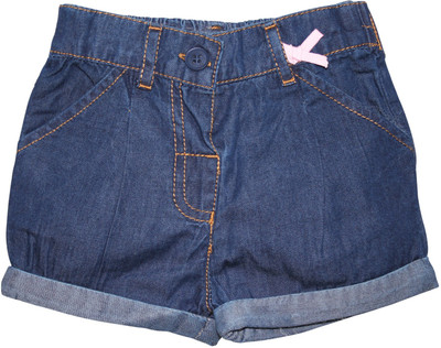

FS Mini Klub Short For Girls Cotton(Blue, Pack of 1, Denmblue