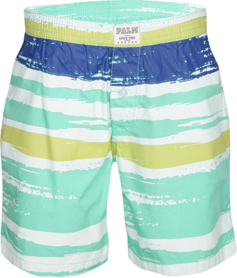 

Gini & Jony Short For Boys Printed Cotton Linen Blend, Cotton Nylon Blend, Cotton Linen Blend(Green, Pack of 1