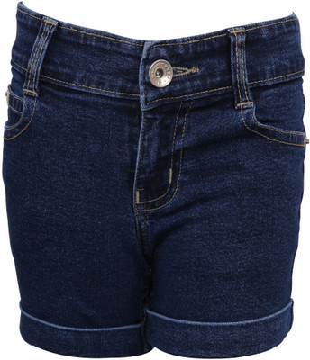 

Miloni Short For Girls Solid Cotton Linen Blend, Cotton Nylon Blend, Cotton Linen Blend(Dark Blue, Pack of 1, Denim