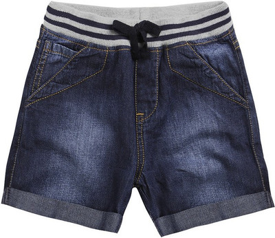 

Wow Mom Short For Boys Cotton Linen Blend, Cotton Nylon Blend, Cotton Linen Blend(Dark Blue, Pack of 1, D blue
