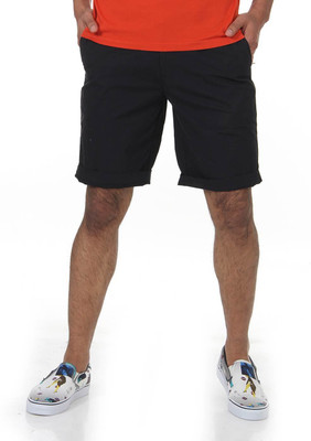 

Shapes Solid Men's Black Chino Shorts