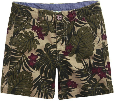 

Wow Mom Short For Boys Cotton Linen Blend, Cotton Nylon Blend, Cotton Linen Blend(Green, Pack of 1