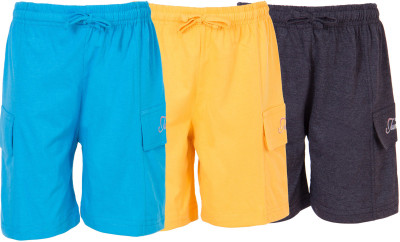 

Ultra Fit Short For Boys Self Design Cotton Linen Blend, Cotton Nylon Blend, Cotton Linen Blend(Multicolor, Pack of 3), Dgrey & tourq & yellow