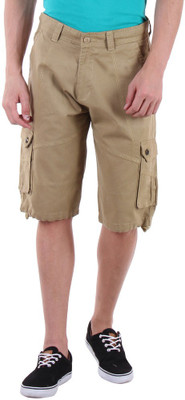 

Sports 52 Wear Solid Men's Beige Cargo Shorts