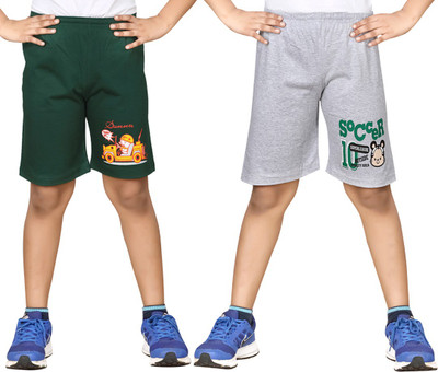 

Dongli Short For Boys Cotton Linen Blend, Cotton Nylon Blend, Cotton Linen Blend(Dark Green, Pack of 2, Combo color