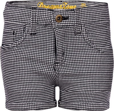 

Dreamszone Printed Women's Black Hotpants