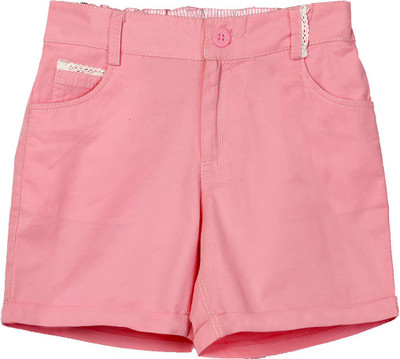 

Beebay Short For Girls Cotton(Pink, Pack of 1)