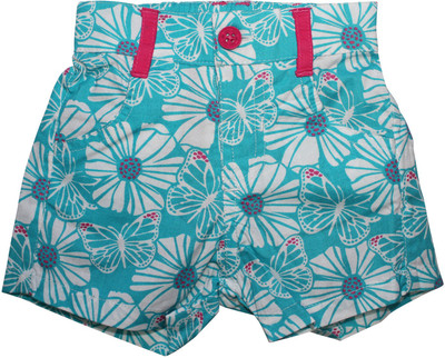 

FS Mini Klub Short For Girls Cotton(Blue, Pack of 1, Tealblue