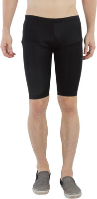 Burdy Short For Boys Solid Cotton Linen(Black, Pack of 1)