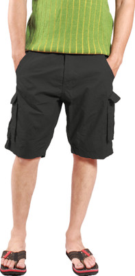 

Uber Urban Solid Men's Dark Green Basic Shorts, Olive
