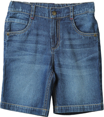 

Beebay Short For Boys Cotton Linen Blend, Cotton Nylon Blend, Cotton Linen Blend(Dark Blue), Denim blue
