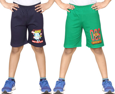 

Dongli Short For Boys Cotton Linen Blend, Cotton Nylon Blend, Cotton Linen Blend(Dark Blue, Pack of 2, Combo color