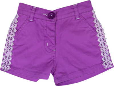 

Baby League Short For Girls, Purple
