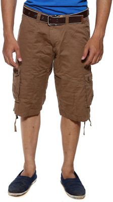 

Sports 52 Wear Solid Men's Beige Cargo Shorts, Beige10