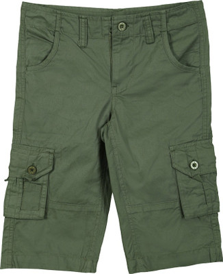 

Lilliput Short For Boys Cotton Linen Blend, Cotton Nylon Blend, Cotton Linen Blend(Green, Green light