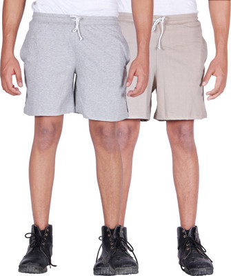 

Frang Solid Men's Multicolor Bermuda Shorts