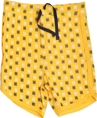 

Babeezworld Short For Girls Cotton Linen Blend, Cotton Nylon Blend, Cotton Linen Blend(Yellow, Pack of 1)