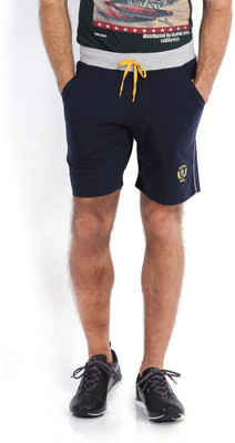 

Sports 52 Wear Solid Men's Blue Sports Shorts, Navy