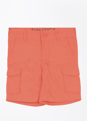 

Nautica Short For Boys Solid Cotton(Orange, 633