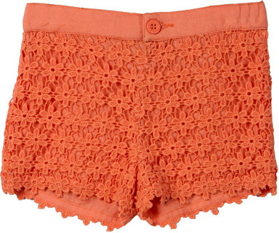 

Beebay Short For Girls Cotton(Orange, Pack of 1)