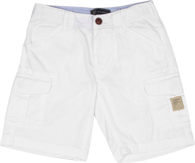 

Indian Terrain Short For Boys, White