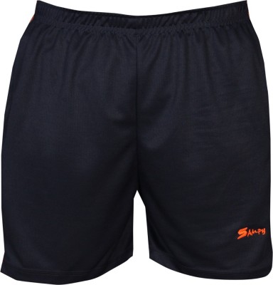 sampy Solid Men Dark Blue Gym Shorts, Night Shorts, Basic Shorts, Running Shorts, Sports Shorts, Cycling Shorts, Baggy Shorts