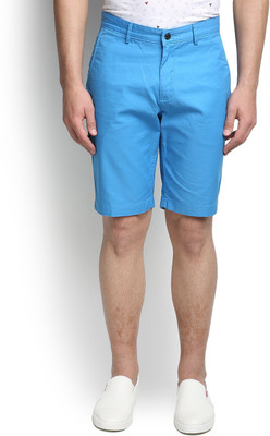 

Blackberrys Solid Men's Blue Chino Shorts