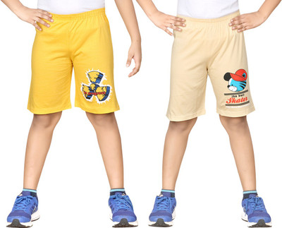 

Dongli Short For Boys Cotton Linen Blend, Cotton Nylon Blend, Cotton Linen Blend(Yellow, Pack of 2, Combo color