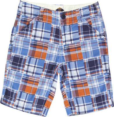 

SuperYoung Short For Boys Cotton Linen Blend, Cotton Nylon Blend, Cotton Linen Blend(Orange, Pack of 1