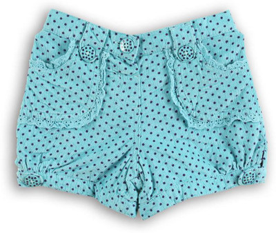 

Lilliput Short For Girls Printed Cotton Linen Blend, Cotton Nylon Blend, Cotton Linen Blend(Multicolor, Blue turquoise