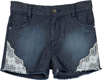 

Beebay Short For Girls Cotton Nylon Blend(Blue, Pack of 1)