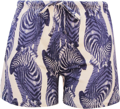 

Kothari Short For Girls Animal Print Cotton Linen Blend, Cotton Nylon Blend, Cotton Linen Blend(Dark Blue, Dblue