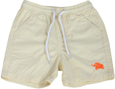 

Wow Mom Short For Boys Striped Cotton Linen Blend, Cotton Nylon Blend, Cotton Linen Blend(Yellow, Lime yellow