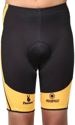 15% OFF on Triumph Firefox Printed Men's Black Cycling Shorts