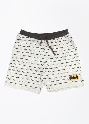 

Batman Short For Boys Cotton(White, Lt grey