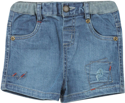 

Beebay Short For Girls Cotton Nylon Blend(Dark Blue, Pack of 1, Denim blue