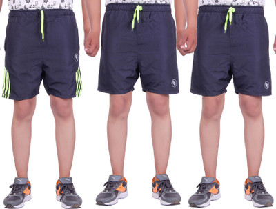 

Belmarsh Striped Men's Multicolor Sports Shorts, Navy