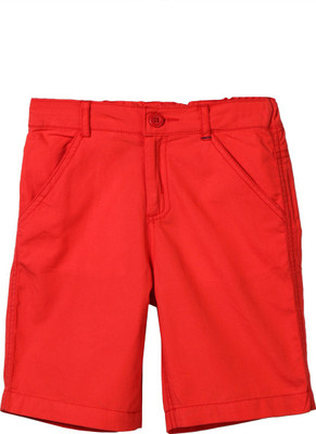 

Beebay Short For Boys Cotton Linen Blend, Cotton Nylon Blend, Cotton Linen Blend(Red)