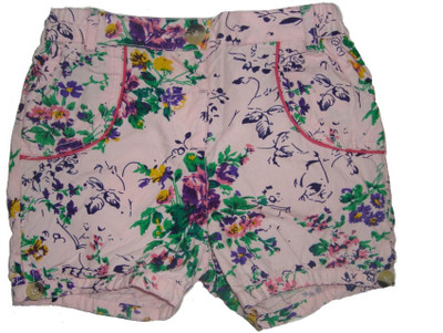 

Cub Short For Girls Printed Cotton Linen Blend, Cotton Nylon Blend, Cotton Linen Blend(Multicolor