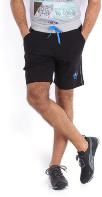 

Sports 52 Wear Solid Men's Black, Blue Sports Shorts