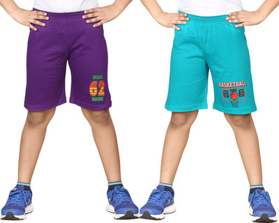 

Dongli Short For Boys Cotton Linen Blend, Cotton Nylon Blend, Cotton Linen Blend(Purple, Pack of 2, Combo color