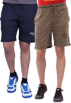 Humbert Solid Men Multicolor Basic Shorts