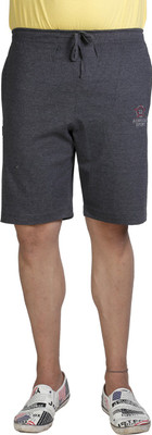 ALLOCATE Solid Men Dark Blue Gym Shorts, Night Shorts, Running Shorts ALLOCATE Solid Men Dark Blue Gym Shorts, Night Shorts, Running Shorts