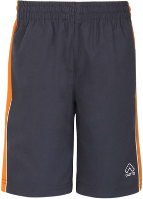 

Aurro Short For Boys Solid Polyster Cotton Blend, Polyester Linen Blend, Polyester Rayon Blend(Brown