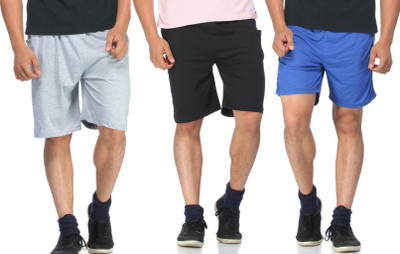

Jack Danieels Solid Men's Multicolor Night Shorts, Multi