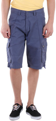 

Sports 52 Wear Solid Men's Blue Cargo Shorts