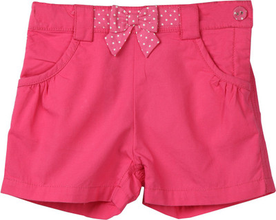 

Beebay Short For Girls Polka Print Cotton(Pink